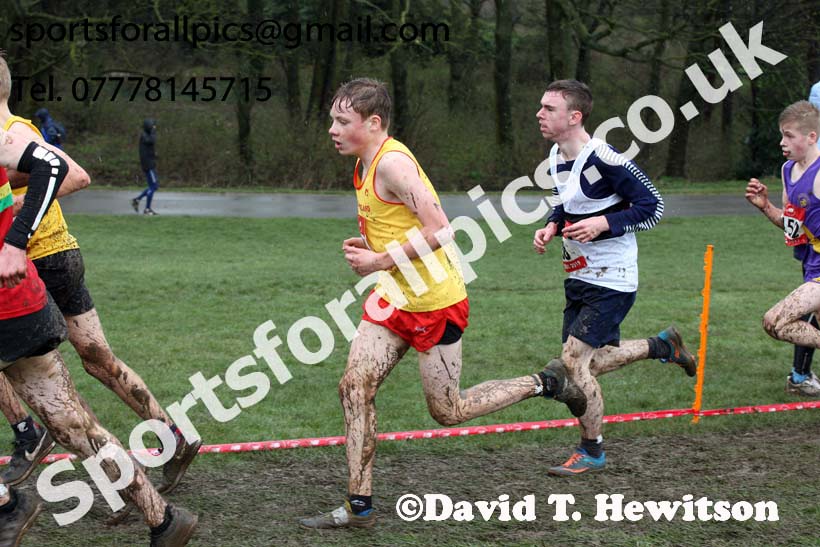 Intermediate boys 2019 New Balance English Schools Cross Country Champs, Temple Newsam, Leeds. Photo:  David T. Hewitson/Sports for All Pics